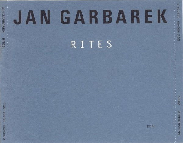 Jan Garbarek - Rites (CD) - Discords.nl