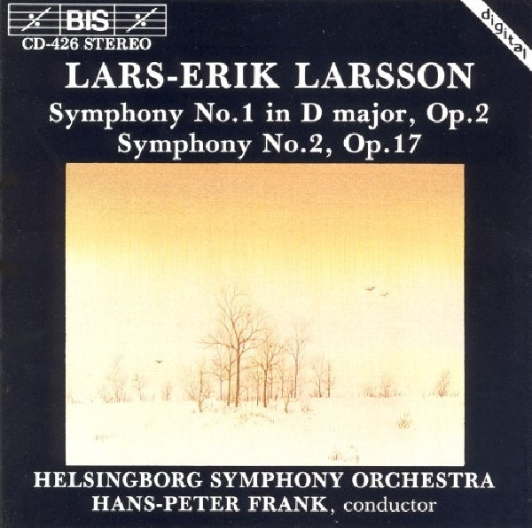 Lars Larsson -erik - Symphonies no.1 & no.2 (CD)