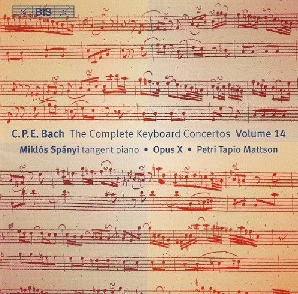 C.p.e. Bach - Complete keyboard concert (CD)