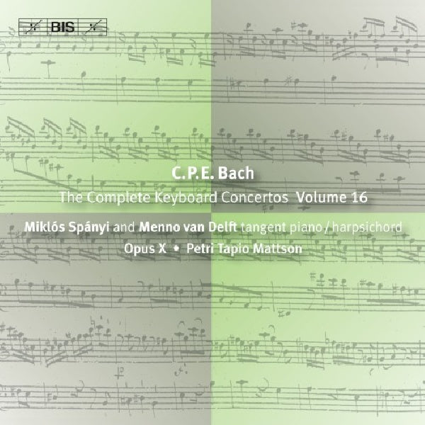 C.p.e. Bach - Keyboard concertos v.16 (CD)