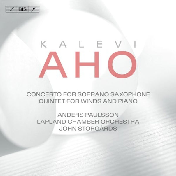 K. Aho - Concerto for soprano saxophone/quintet for winds (CD)