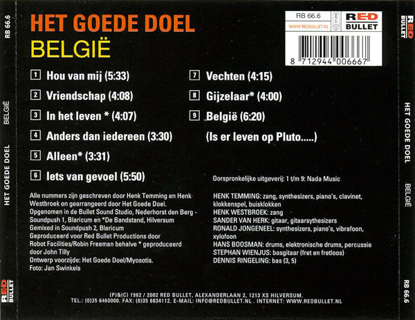Het Goede Doel - België (CD Tweedehands)