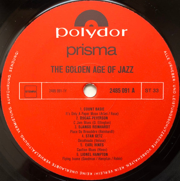 Various - The Golden Age Of Jazz (LP Tweedehands)