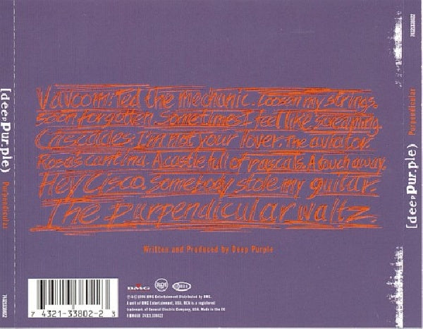 Deep Purple - Purpendicular (CD) - Discords.nl