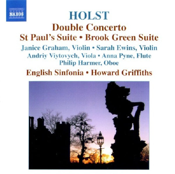 G. Holst - Double concerto (CD) - Discords.nl