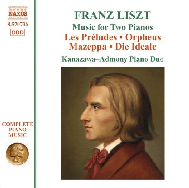 Kanazawa-admony Klavierduo - Liszt piano music 29 (CD) - Discords.nl