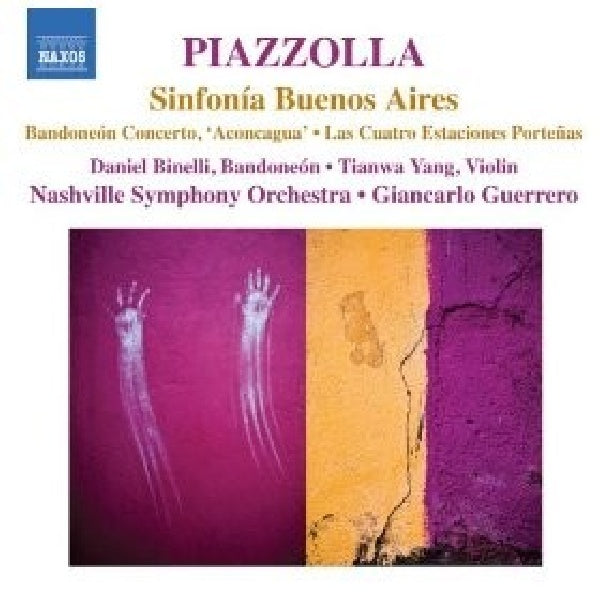 Guerrero/nashville So - Piazzolla: sinfonia buenos aires (CD) - Discords.nl