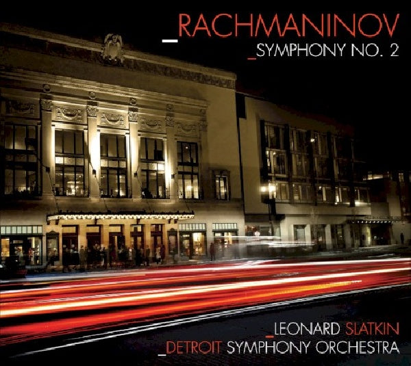 Slatkin/detroit So - Rachmaninov: symphony no.2 (CD) - Discords.nl