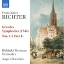 Hakkinen-aapo/helsinki Baroque - Richter:grandes sym. nos.1-6 (CD) - Discords.nl