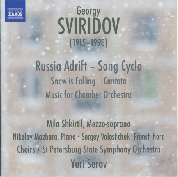Shkirtil- Mazhara- Voloshchuk- Choirs- St Petersbu - Russia adrift . snow is falling . music for chambe (CD) - Discords.nl