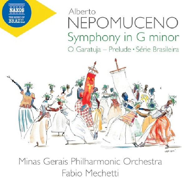 Minas Gerais Philharmonic Orchestra / Fabio Mechet - Symphony in g minor - o garatuja - prelude - serie (CD) - Discords.nl