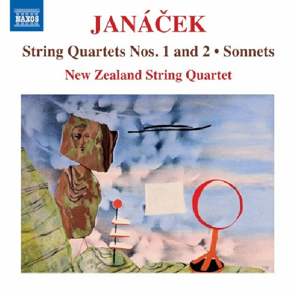New Zealand String Quartet - String quartets nos. 1 and 2 - sonnets (CD) - Discords.nl