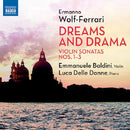 Emmanuele Baldini - Luca Delle Donne - Dreams and drama - violin sonatas 1-3 (CD) - Discords.nl