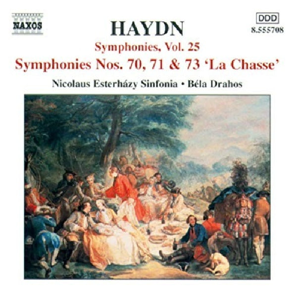 Drahos-bela/nicolaus Esterhazy - Haydn: sym. nos. 70-71 & 73 (CD) - Discords.nl