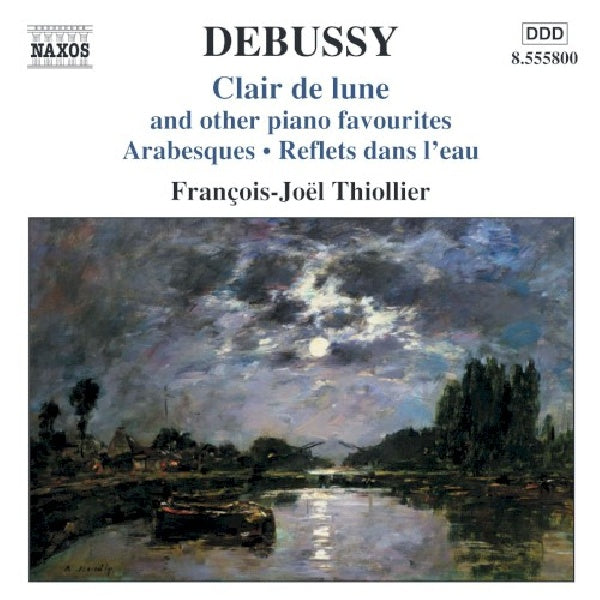 Thiollier-francois-joel - Debussy:clair de lune (CD) - Discords.nl