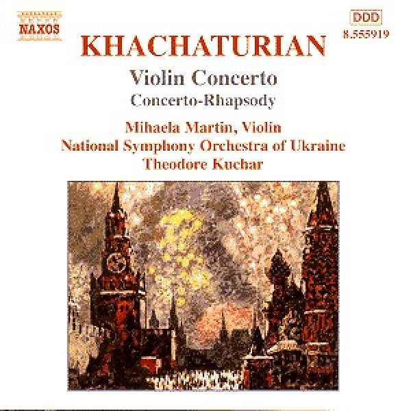 Martin-mihaela/kuchar-theodore - Khachaturian: violin concertos (CD) - Discords.nl