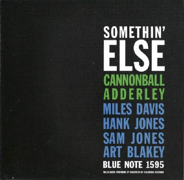 Cannonball Adderley - Somethin' else (CD) - Discords.nl