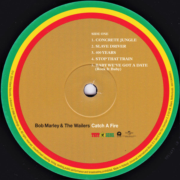 Bob Marley & The Wailers - Catch A Fire  (LP)
