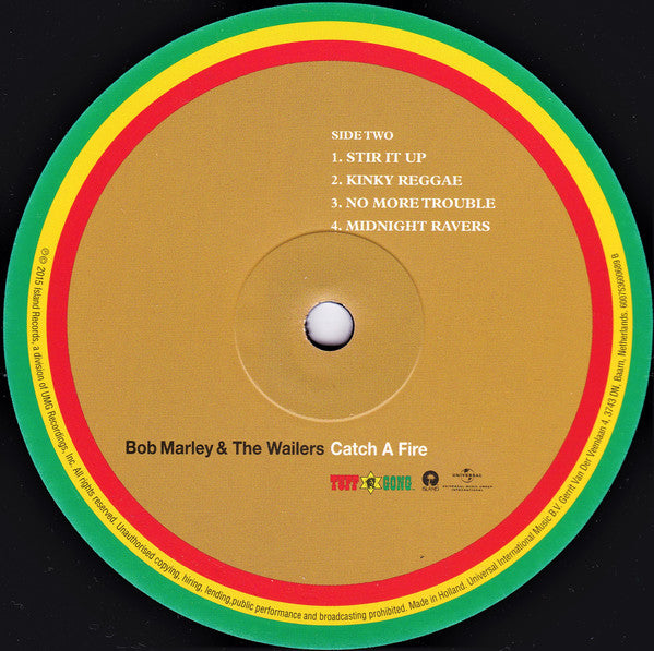Bob Marley & The Wailers - Catch A Fire  (LP)