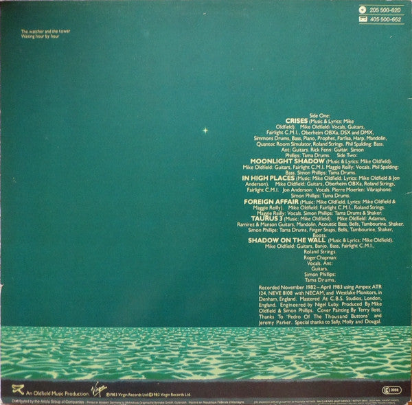 Mike Oldfield - Crises (LP Tweedehands) - Discords.nl
