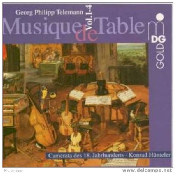 G.p. Telemann - Musique de table (CD) - Discords.nl