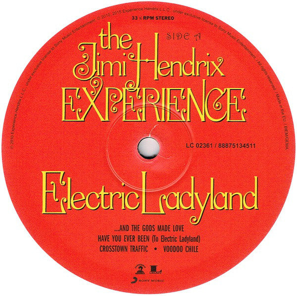 The Jimi Hendrix Experience - Electric Ladyland  (LP) - Discords.nl