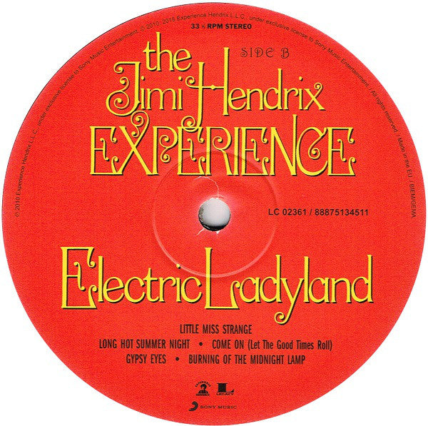 The Jimi Hendrix Experience - Electric Ladyland  (LP) - Discords.nl
