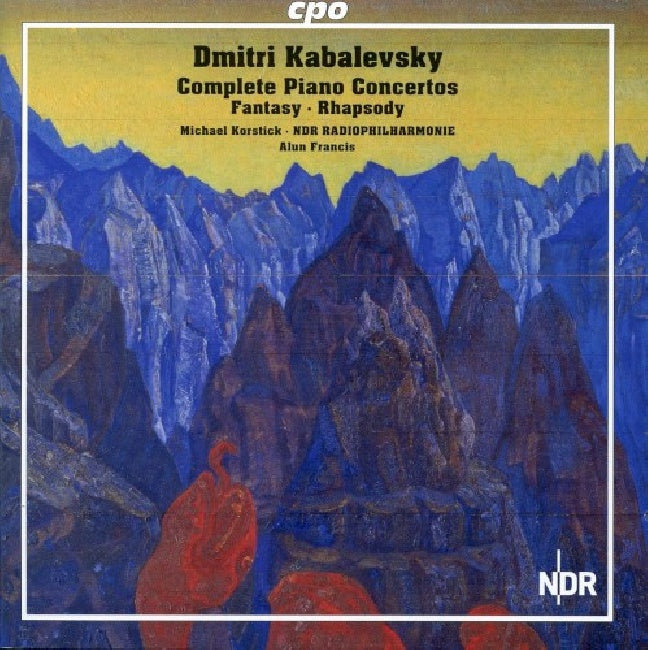 D. Kabalevsky - Complete piano concertos (CD) - Discords.nl