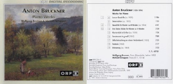 Anton Bruckner - Piano works (CD) - Discords.nl