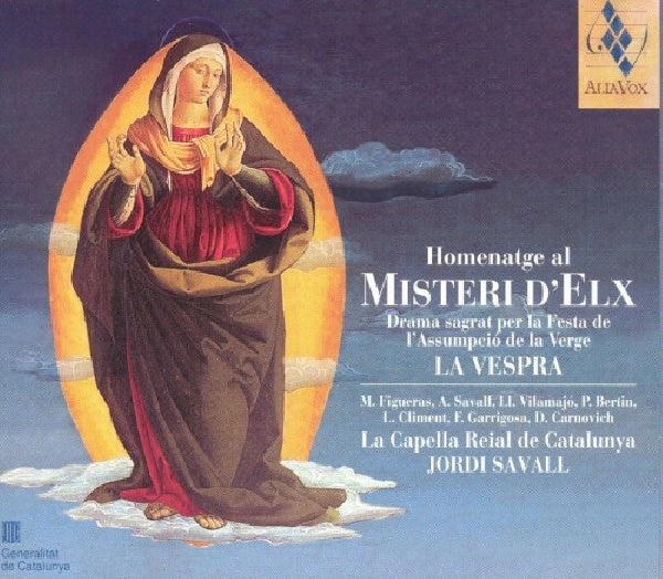 Jordi Savall - Misteri d'elx/la vespra (CD) - Discords.nl