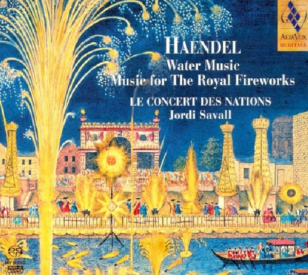 G.f. Handel - Water music/music for the royal fireworks (CD) - Discords.nl