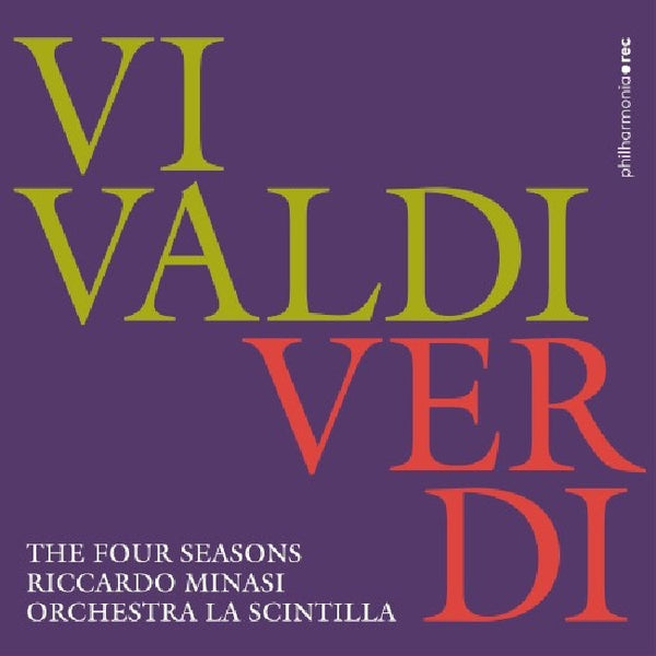 Riccardo Minasi - Vivaldi-verdi: the four seasons (CD) - Discords.nl