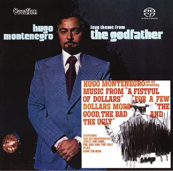 Hugo Montenegro - Love theme from the godfather & music from a fistful of dollars, for a few dollars more, the good, t (CD)