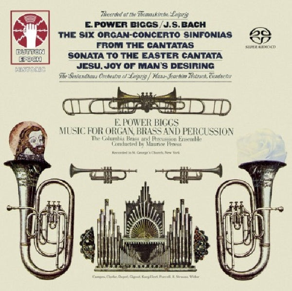 Edward Power Biggs - Music for organ, brass and percussion (CD) - Discords.nl