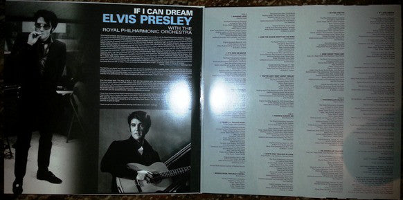 Elvis Presley With The Royal Philharmonic Orchestra - Elvis Presley With The Royal Philharmonic Orchestra - If I Can Dream  (LP) - Discords.nl