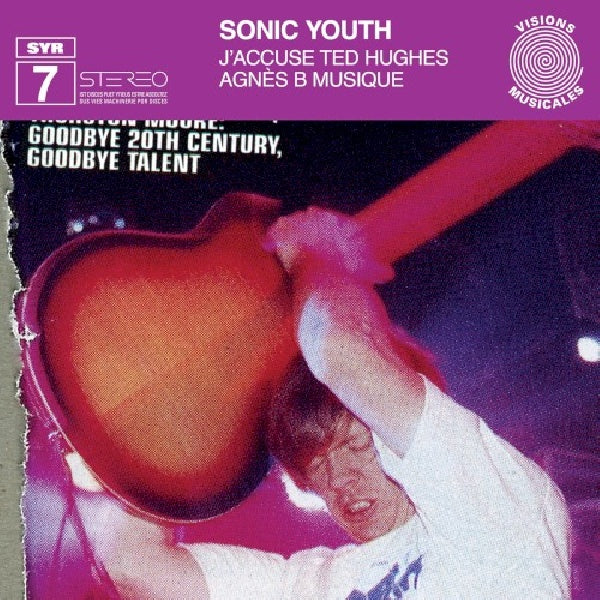 Sonic Youth - J'accuse ted hughes (12-inch)