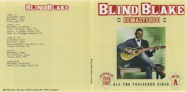 Blind Blake - All the published sides (CD)