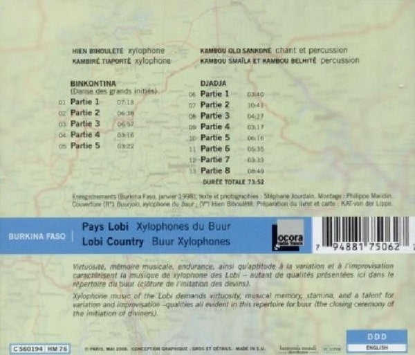 Bihoulete/tiaporte/sankon - Burkina faso:buur xylopho (CD) - Discords.nl
