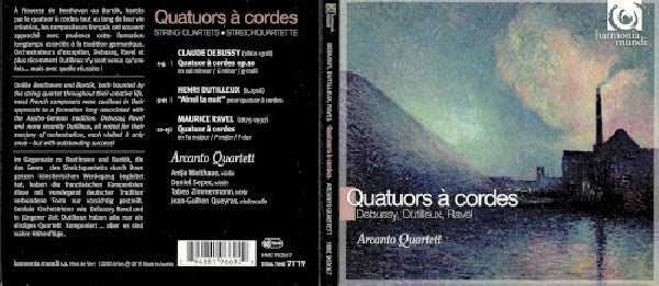 Maurice Ravel & Claude Debussy & H. Dutilleux - Quatuors a cordes (CD) - Discords.nl