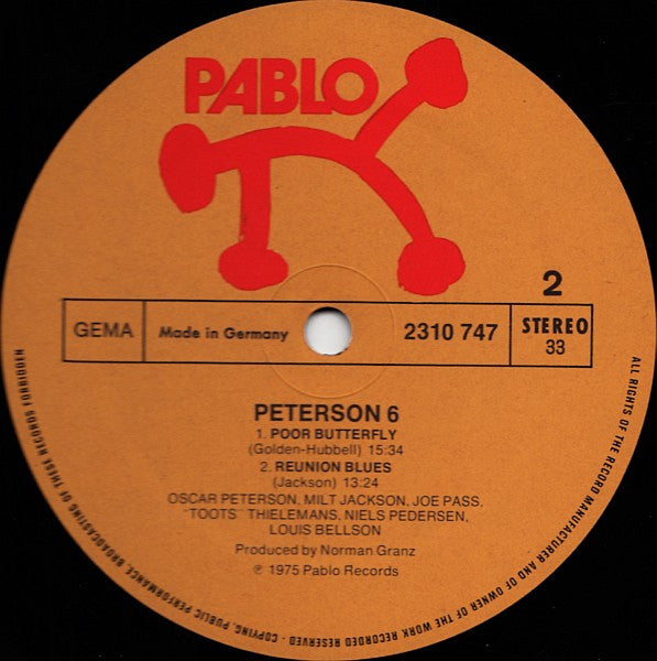 Oscar Peterson Big 6, The - The Oscar Peterson Big 6 At The Montreux Jazz Festival 1975 (LP Tweedehands) - Discords.nl