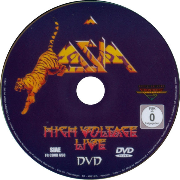 Asia - High Voltage Live (CD)