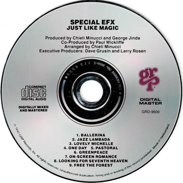 Special EFX - Just Like Magic (CD Tweedehands)