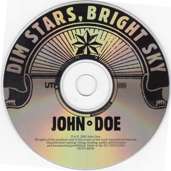 John Doe (2) - Dim Stars, Bright Sky (CD Tweedehands)