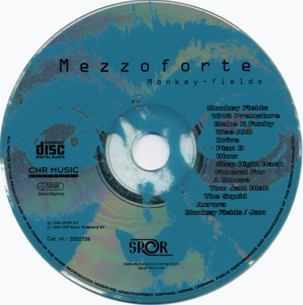 Mezzoforte - Monkey-Fields (CD Tweedehands)