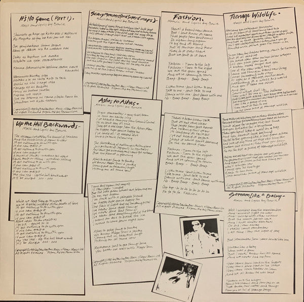 David Bowie - Scary Monsters (LP Tweedehands)