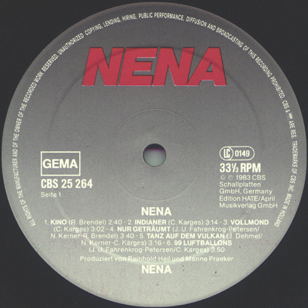 Nena - Nena (LP Tweedehands)