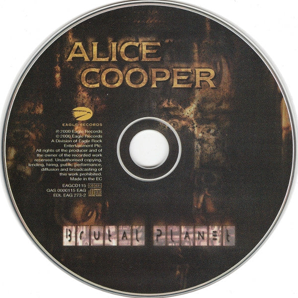 Alice Cooper - Brutal Planet (CD Tweedehands)