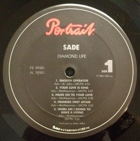 Sade - Diamond Life (LP Tweedehands)