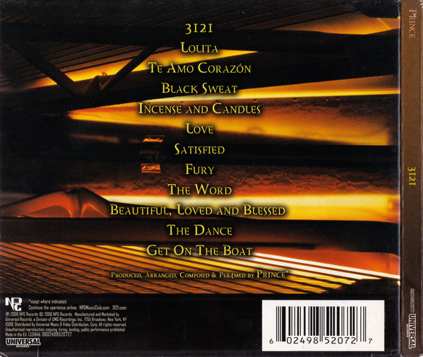 Prince - 3121 (CD Tweedehands)