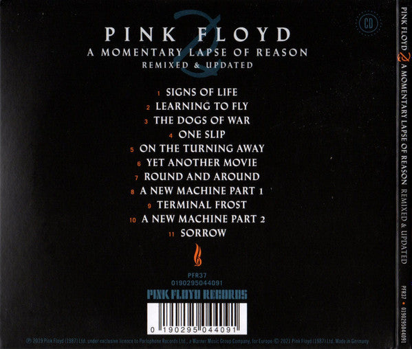 Pink Floyd - A Momentary Lapse Of Reason (Remixed & Updated) (CD)